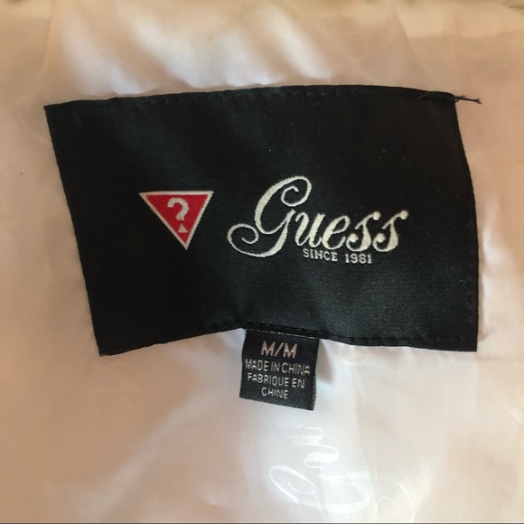 White Guess Jacket - Picture 13 of 13